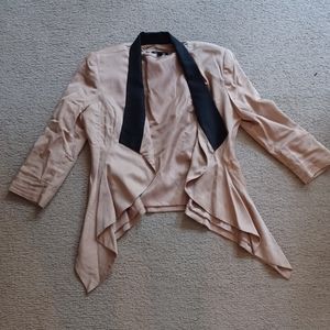 Bebe waterfall blazer